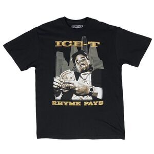 Ice-T Rhyme Pays Rap Tee Reprint 2008